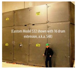 Custom Built 'Sahara Hot Box' Model S48 - Steam Drum Heater | Drum Oven