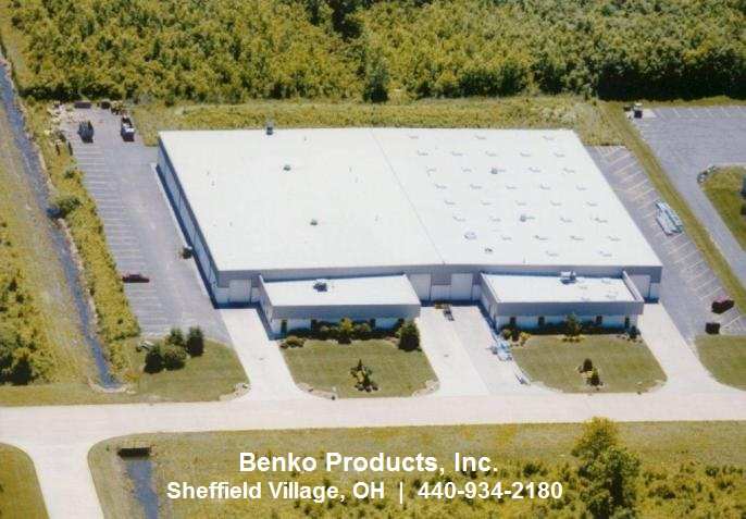 benko-products-sheffield-village-oh Benko Product's Plant in Sheffield Village, OH 44054