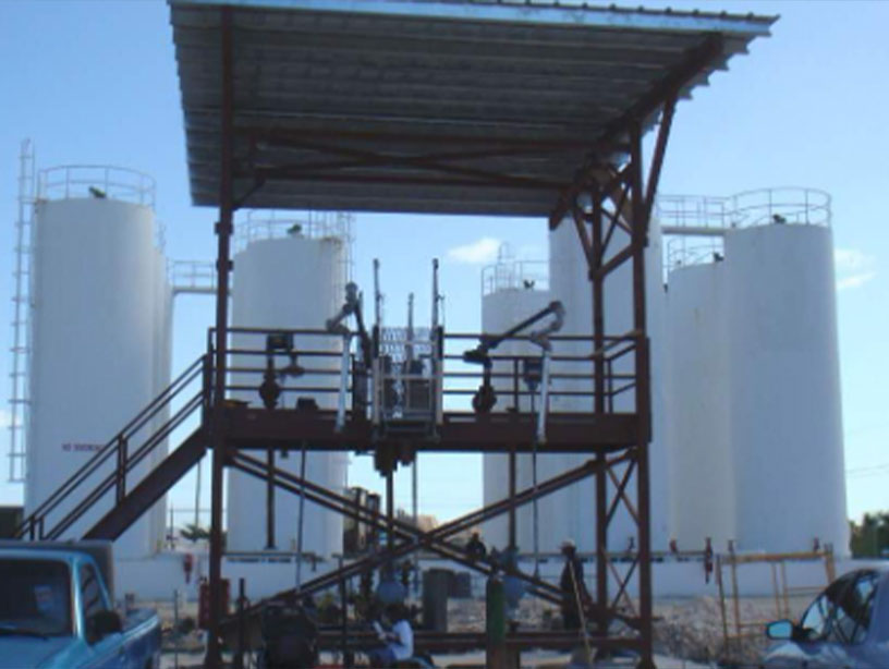 truck loading racks