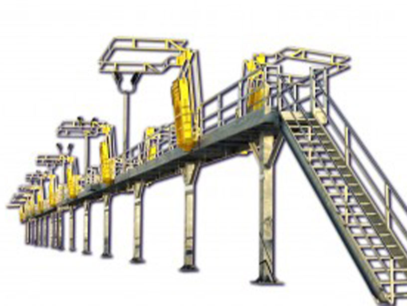 portable railcar access platform